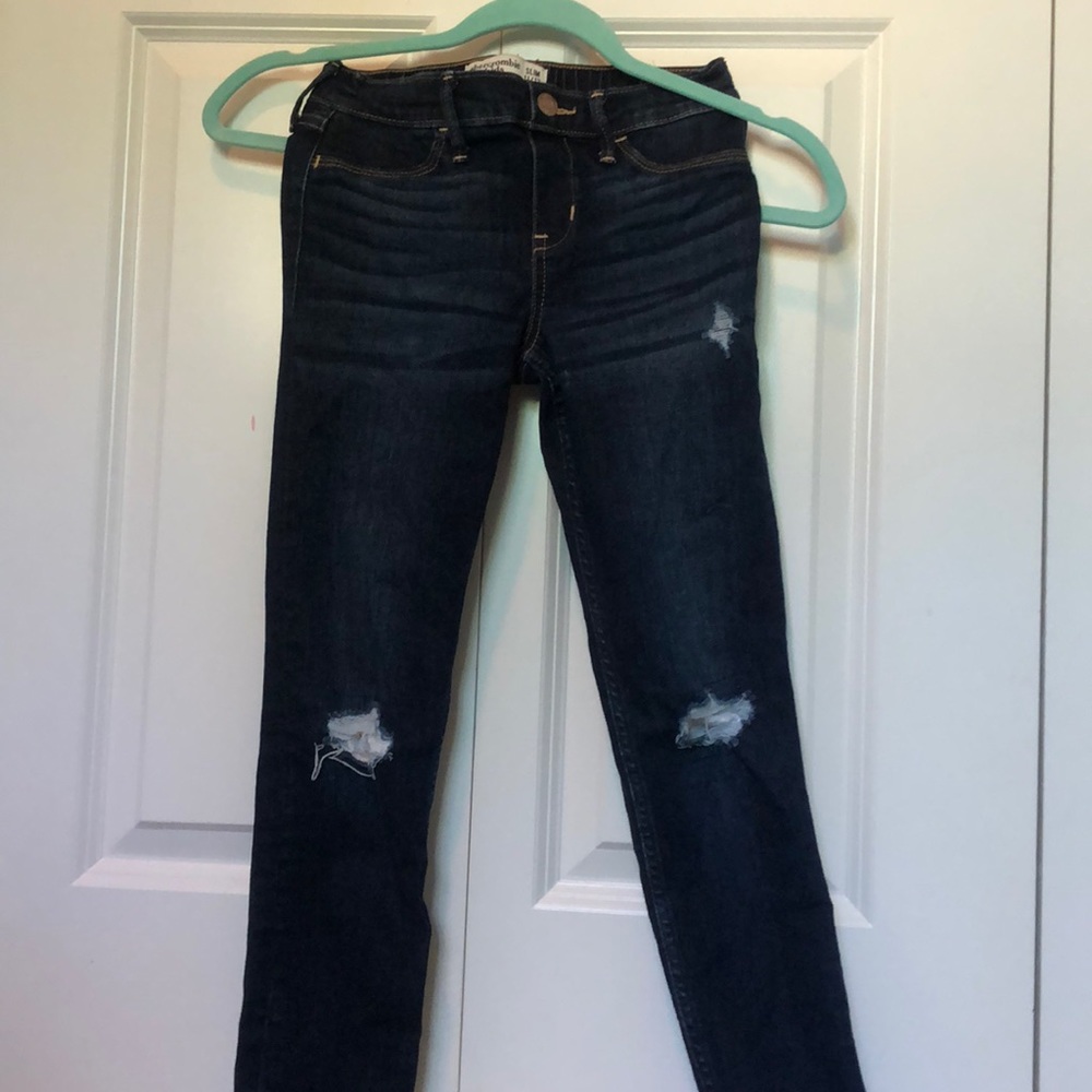 Girls 11/12 Jean leggings from Abercrombie